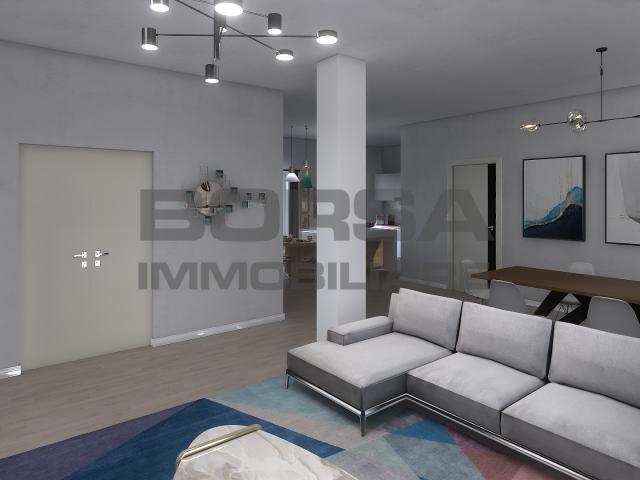 Appartamento con terrazzo in via dei pensieri 11, Livorno