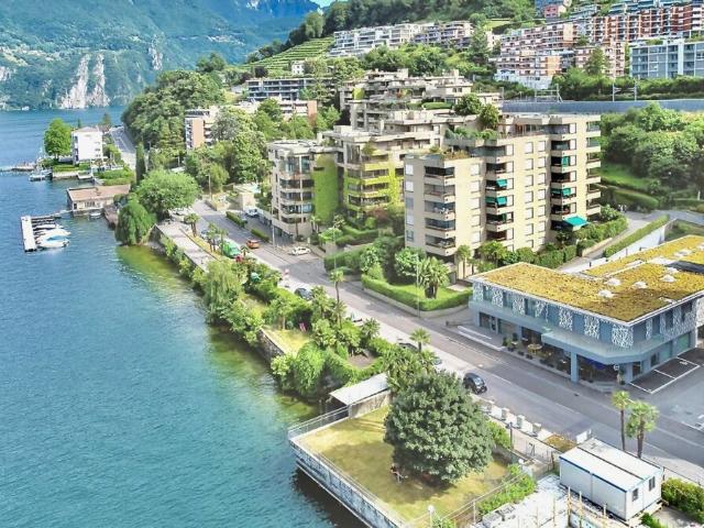 Appartamento con vista lago arredato