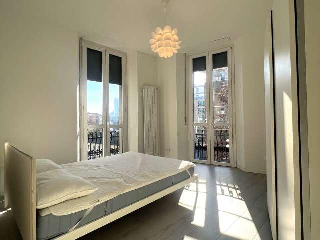 Appartamento con 2 camere da letto in affitto a Ghisolfa, Milano