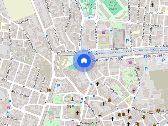 Appartamento centrale con spazio esterno
