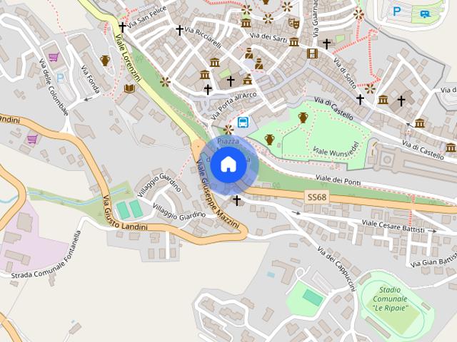 Appartamento ammobiliato vicino al centro storico