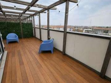 Appartamento arredato con terrazzo P.ta genova, romolo, solari