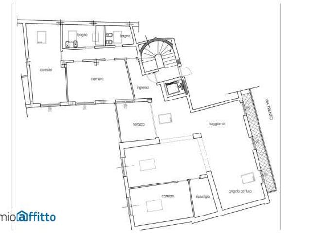 Appartamento arredato con terrazzo San Benigno Canavese