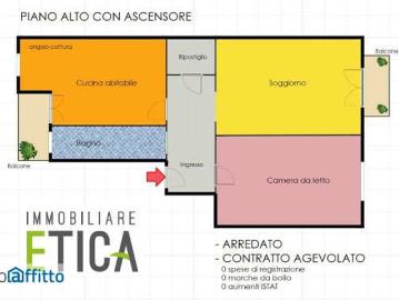 Appartamento arredato Cenisia