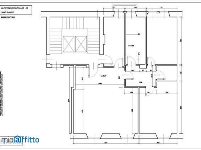 Appartamento arredato Centro storico, brera