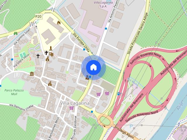 Appartamento arredato in villa con ampio giardino