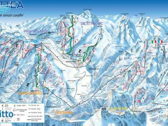 Appartamento arredata Colle sestriere