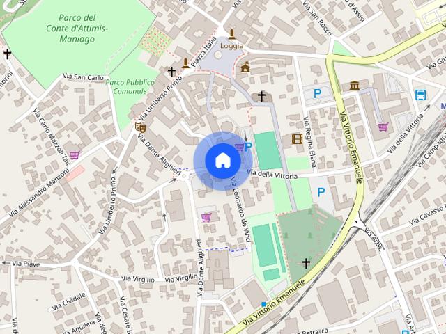 Appartamento bicamere a Maniago Via P