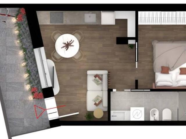Appartamento bilocale 41mq