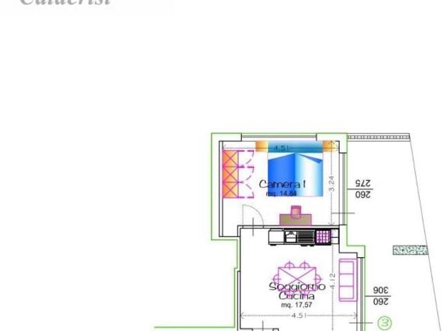Appartamento bilocale 50mq