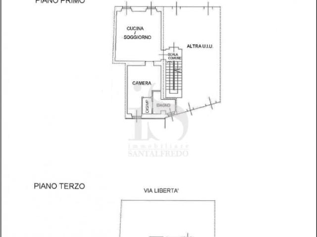 Appartamento bilocale 60mq