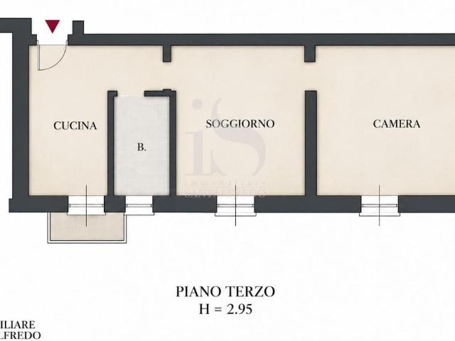 Appartamento bilocale 61mq