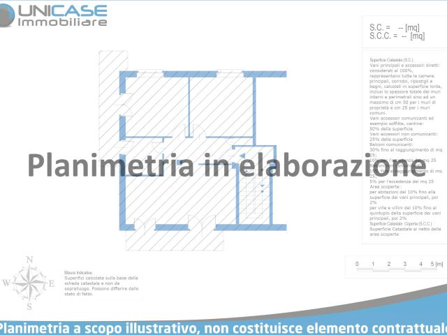 appartamento bilocale arredato termoautonomo in affitto