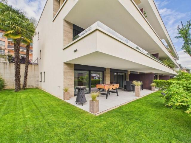 Appartamento di 3 ½ locali di nuova costruzione e con ampio giardino privato