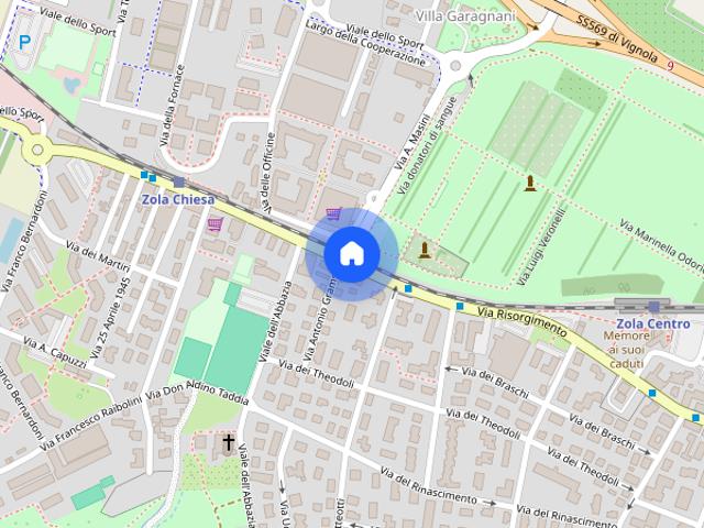 Appartamento di 33 m² con 2 locali a Zola Predosa