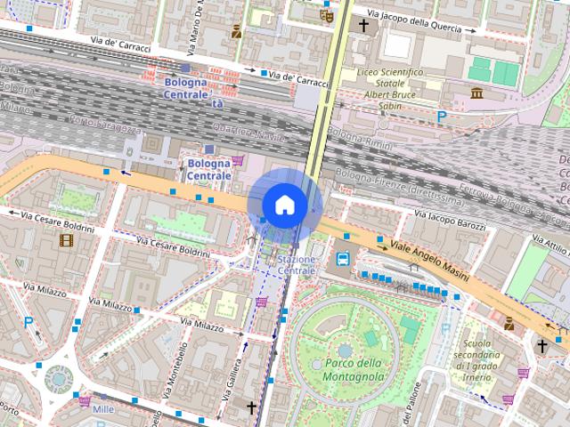 Appartamento di 40 m² con 1 locale a Bologna