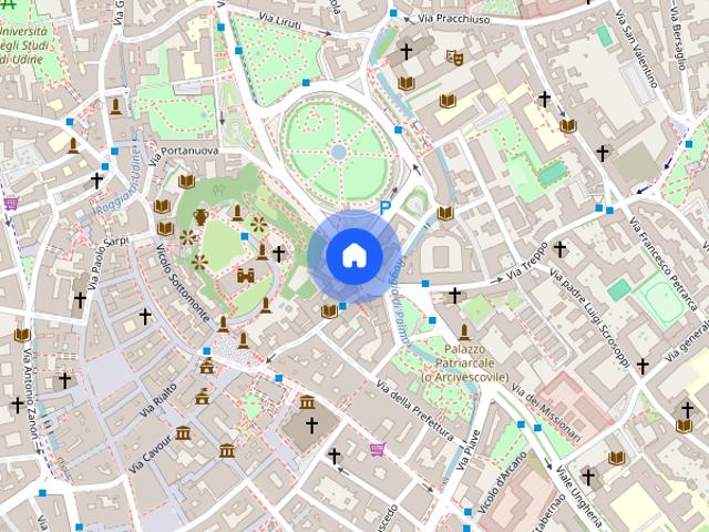 Appartamento di 50mq con travi a vista