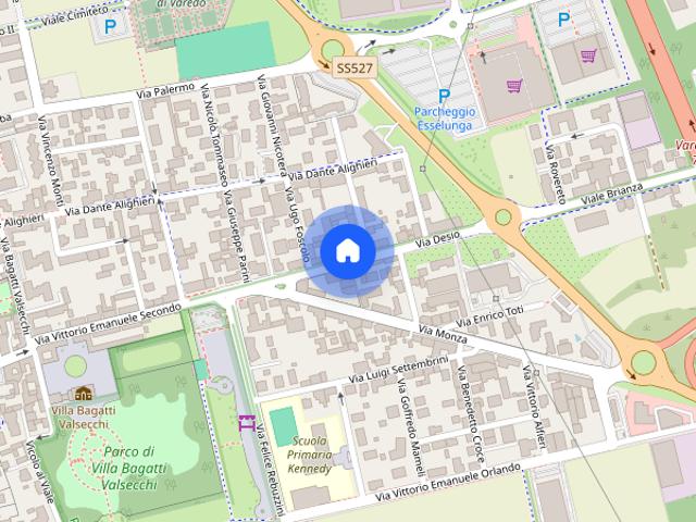 Appartamento di 58 m² con 2 locali a Varedo