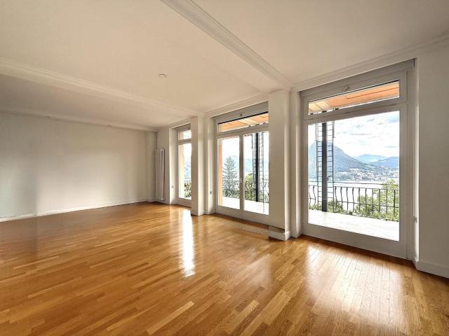 Appartamento di 5,5 locali immerso nel verde con vista lago