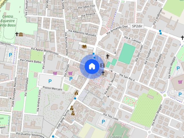 Appartamento di 60 m² con 2 locali a Abano Terme