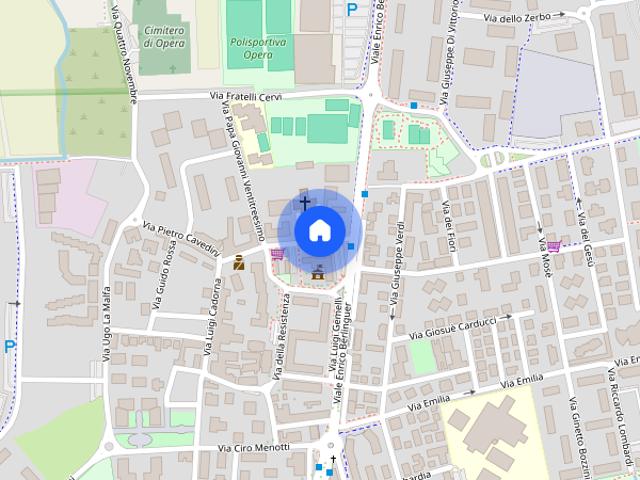 Appartamento di 76 m² con 2 locali a Opera