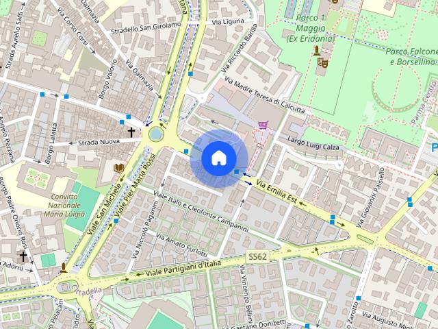 Appartamento di 78 m² con 2 locali a Parma