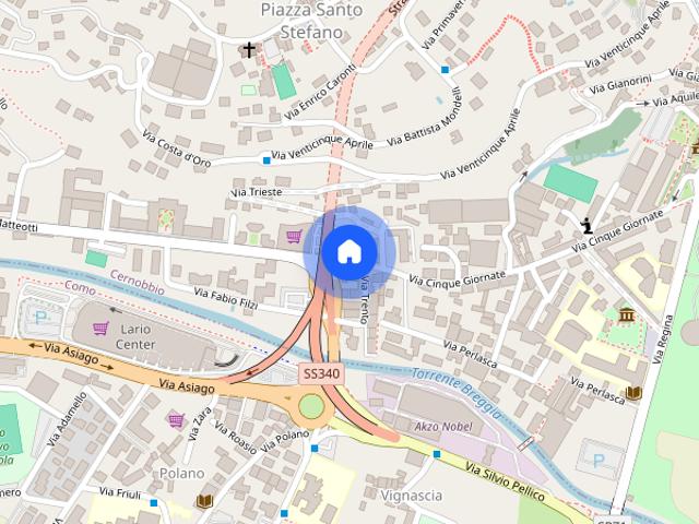 Appartamento di 80 m² con 3 locali a Cernobbio