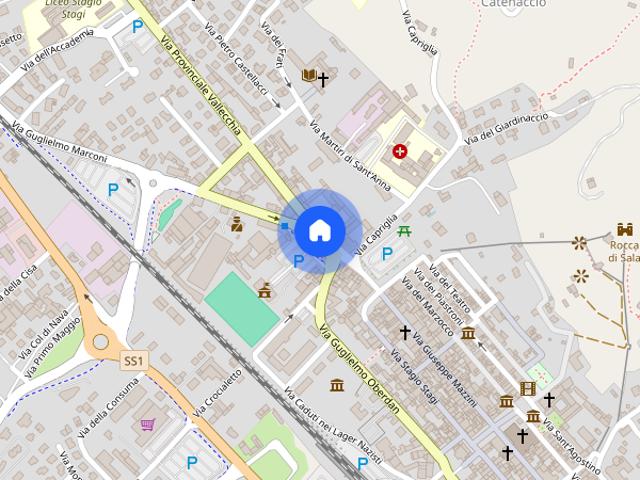 Appartamento di 80 m² con 5 locali a Pietrasanta