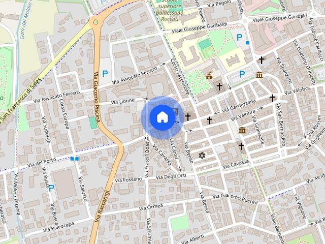 Appartamento di 85 m² con 3 locali e box auto a Ca