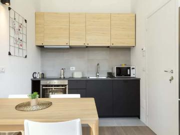 Appartamento di tendenza con 1 letto in zona Giambellino