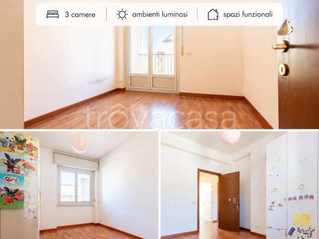 Appartamento in affitto a Milano via Meloria, terrazzo, riscaldamento autonomo, parzialmente arredato TrovaCasa