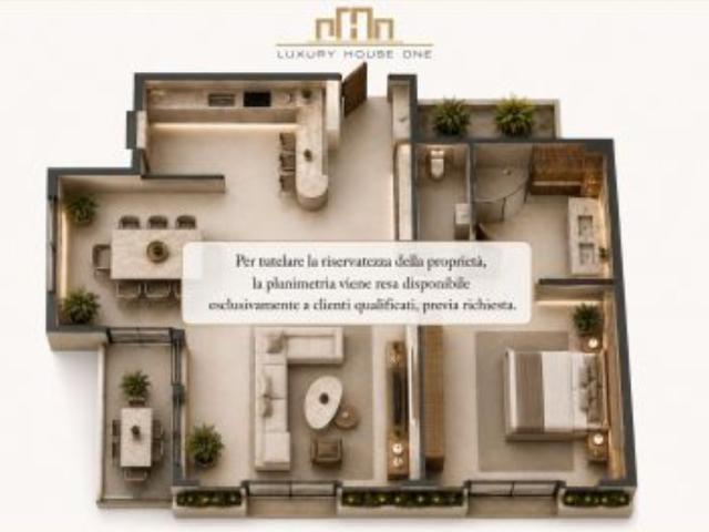 Appartamento in affitto a Milano viale della Liberazione, arredato, giardino privato, terrazzo TrovaCasa