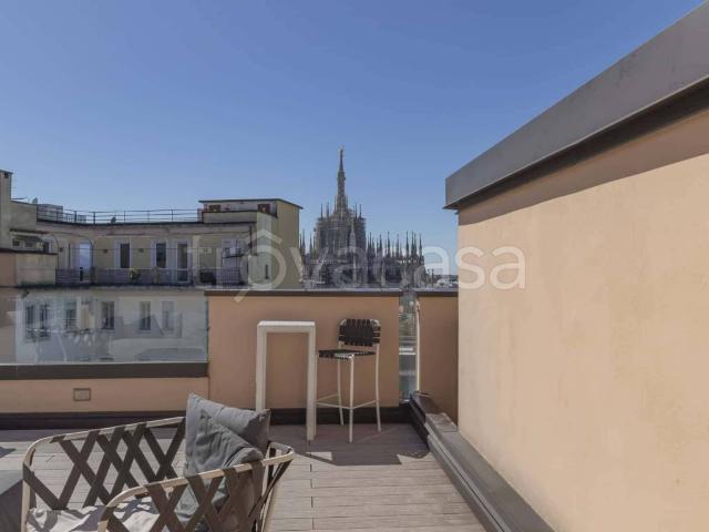 Appartamento in affitto a Milano largo Corsia dei Servi, ultimo piano, panoramica, lavatrice TrovaCasa