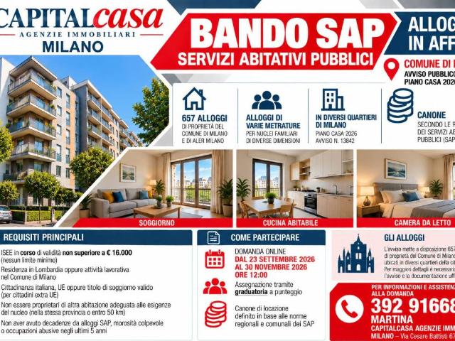 Appartamento in affitto a Milano MI