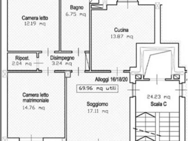 Appartamento in affitto a Asti AT