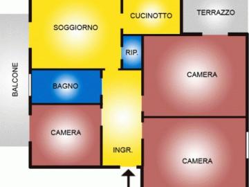 Appartamento in affitto a Bologna, arredato, ultimo piano, buono stato TrovaCasa