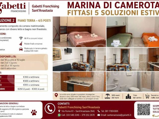 Appartamento in affitto a Camerota SA