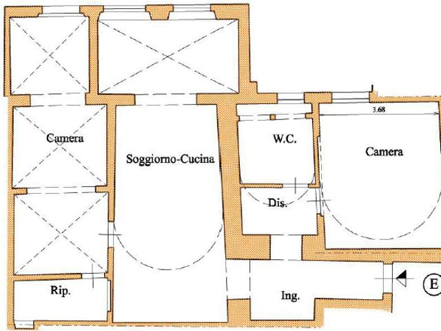 Appartamento in affitto a Cascina