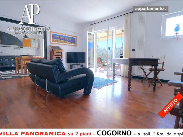 Appartamento in affitto a Cogorno, arredato, terrazzo, vista panoramica TrovaCasa