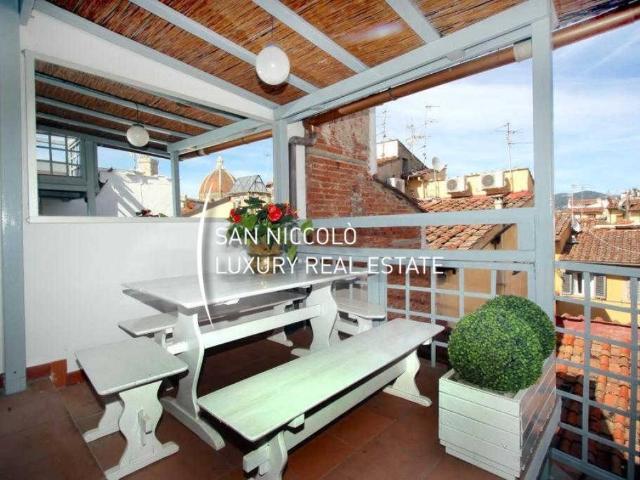 Appartamento in affitto a Firenze piazza dell'Unità Italiana, arredato, terrazzo, travi a vista TrovaCasa
