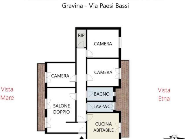 Appartamento in affitto a Gravina di Catania CT