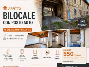Appartamento in affitto a Alberi Parma