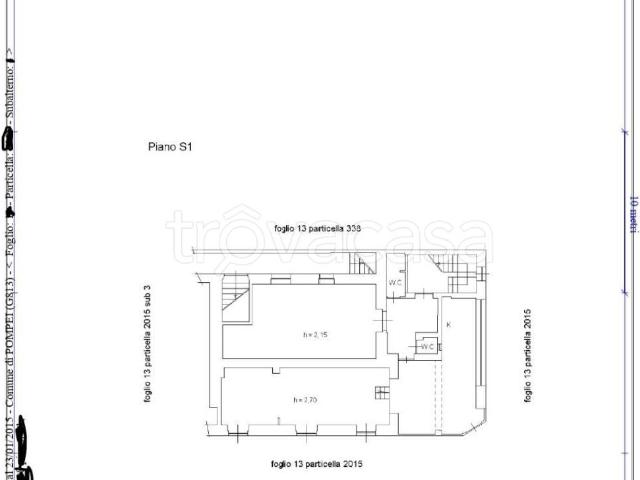 Appartamento in affitto a Pompei via Lepanto, giardino privato, terrazzo, parzialmente arredato TrovaCasa
