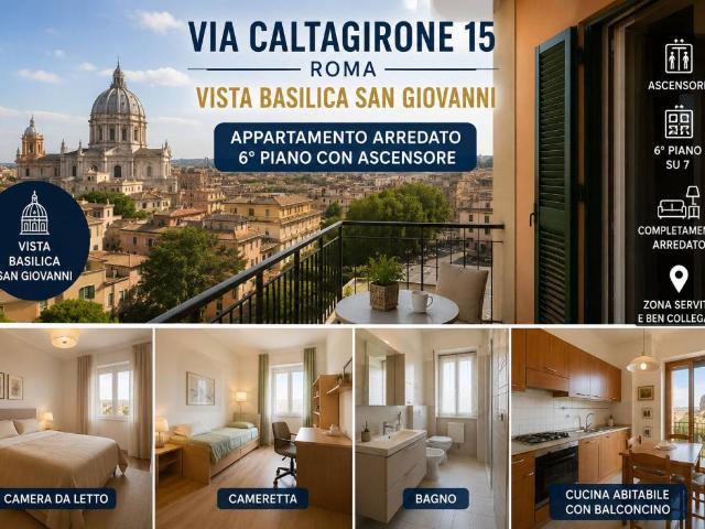 Appartamento in affitto a Roma via Caltagirone, 15, arredato, ascensore, vicinanze negozi TrovaCasa