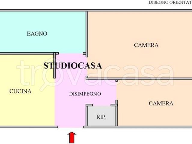 Appartamento in affitto a San Marco Evangelista via 8 Marzo, 102, arredato, cucina abitabile TrovaCasa