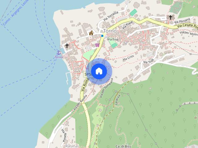 Appartamento in affitto a Torno via Roma 20, arredato, riscaldamento autonomo, vista lago TrovaCasa