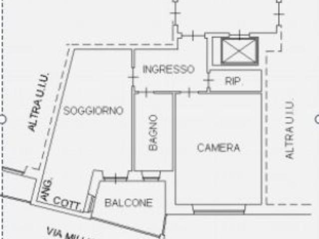 Appartamento in affitto a Torino via Francesco Millio, 57, arredato, giardino, terrazzo TrovaCasa