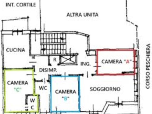 Appartamento in affitto a Torino corso Peschiera, 140/2, arredato, terrazzo, ascensore TrovaCasa