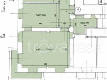 Appartamento in affitto a Torino piazza Edmondo De Amicis, 80, non arredato/vuoto, ascensore, libero subito TrovaCasa