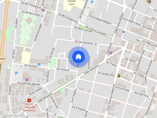 Appartamento in affitto a Valenza via Oddone 20A, arredato, doppia esposizione, buono stato TrovaCasa
